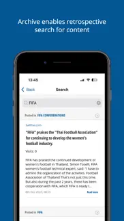 fifa news reports iphone screenshot 3