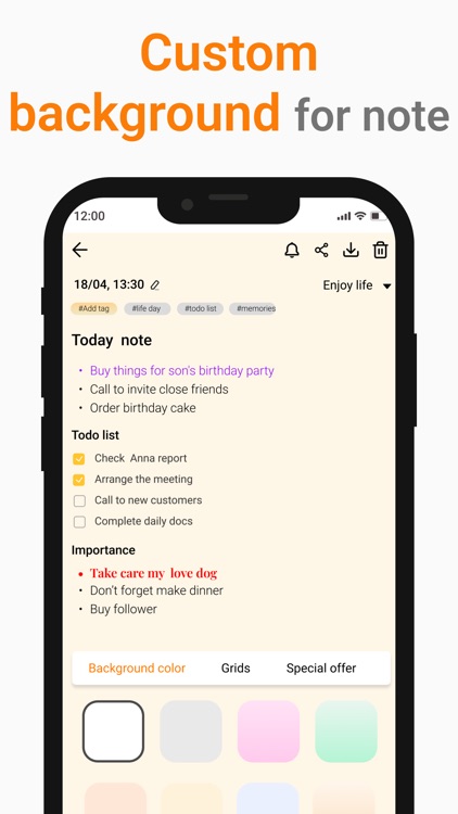 Safe Notes: Notebook, Notepad