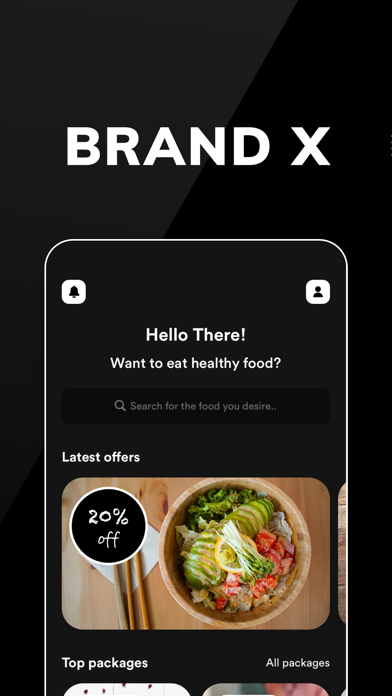 Brand X Nutrition Screenshot