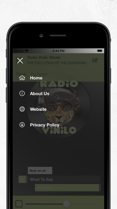 Radio Vinilo Oficial Screenshot