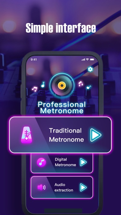 Screenshot #3 pour Metronome - Beat & Tempo Pro