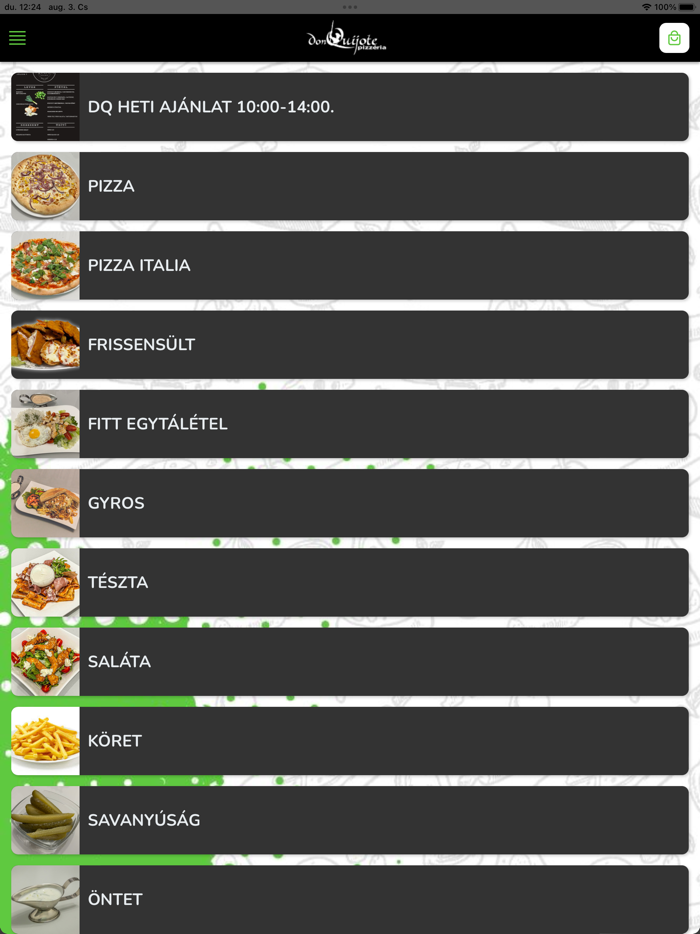 Don Quijote Pizzéria Szolnok