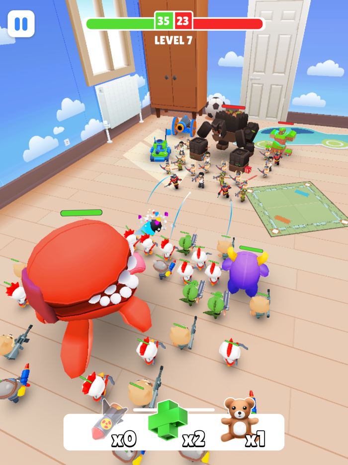 TOYS Rumble Merge and Clash