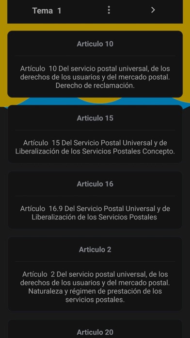 Oposicion M Tests Correos Screenshot