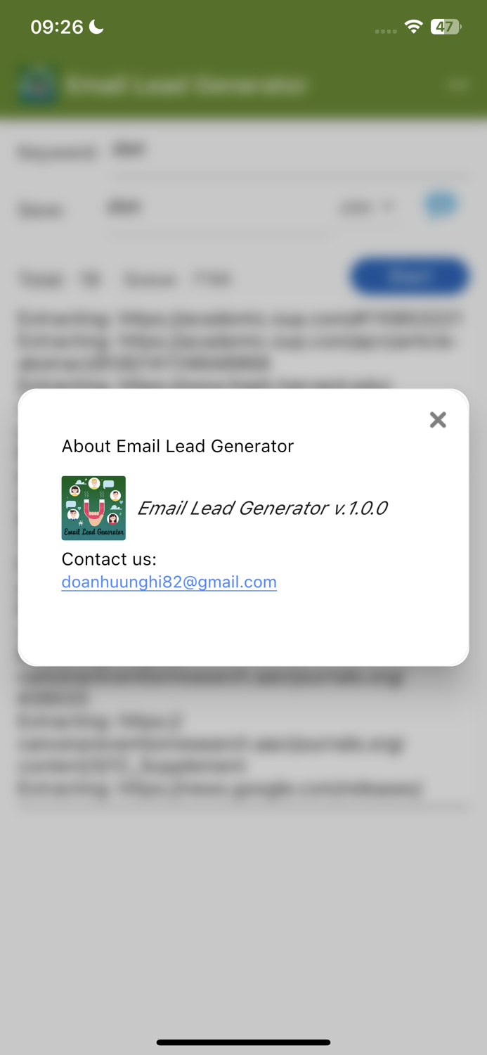 Email Lead Generator