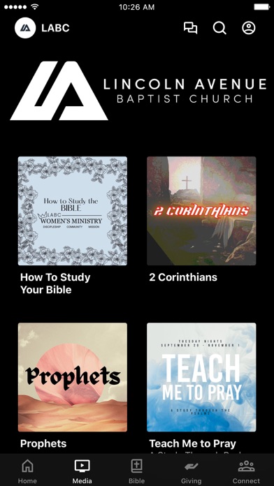 Lincoln Avenue Baptist Church Screenshot