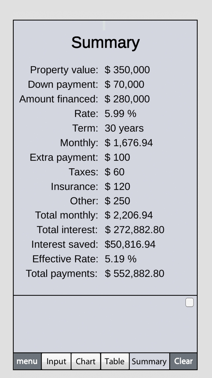 Mortgage Calculator 20