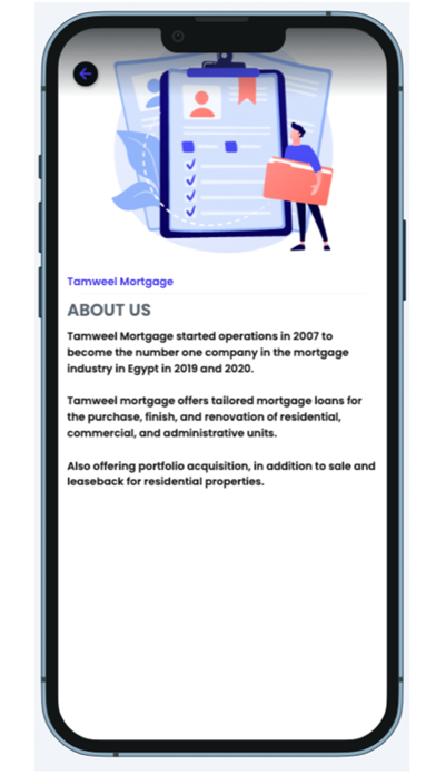Tamweel Mortgage Finance Screenshot
