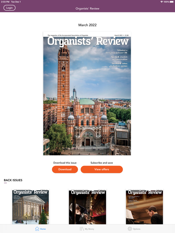 Screenshot #4 pour Organists' Review Magazine