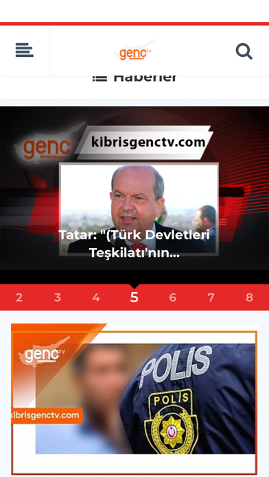 Kıbrıs Genç TV Screenshot