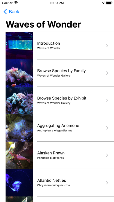 Florida Aquarium Guide Screenshot