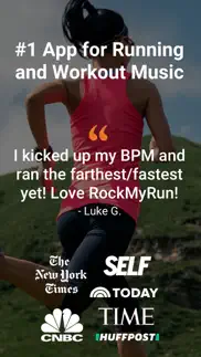 rockmyrun - workout music iphone screenshot 1