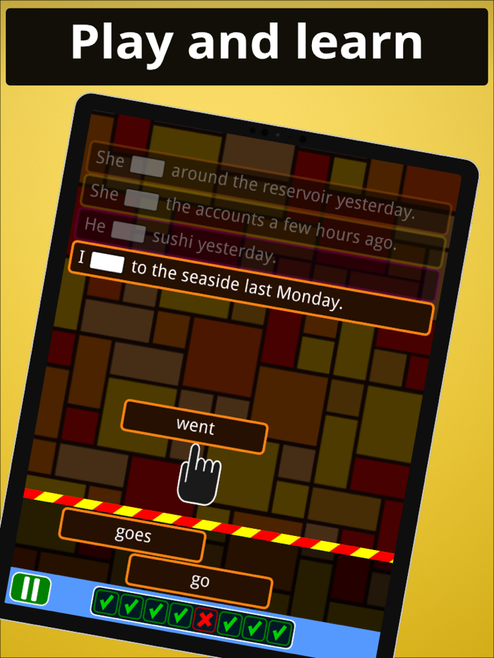 English Grammar Smash Practice