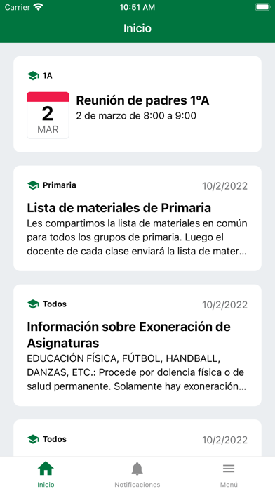 Instituto Latinoamericano Screenshot