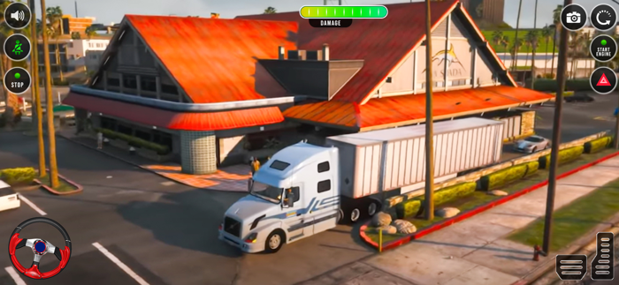 American Truck Simulator Game