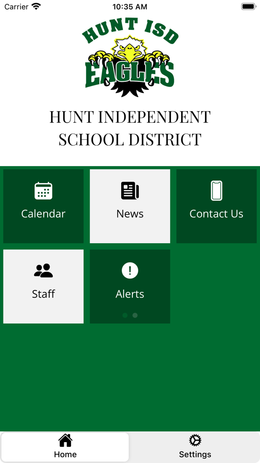 #1. Hunt ISD (iOS) 来自: Hunt Independent School District