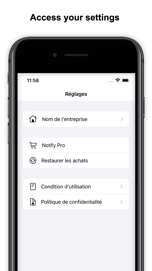 #5. Notify - Instant Notifications (iOS) 由: 100-8 Studio
