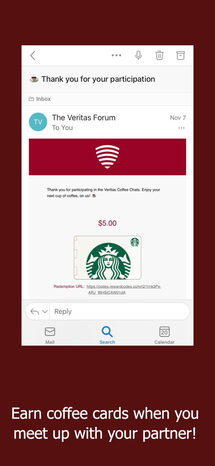 Veritas Forum Coffee Chats