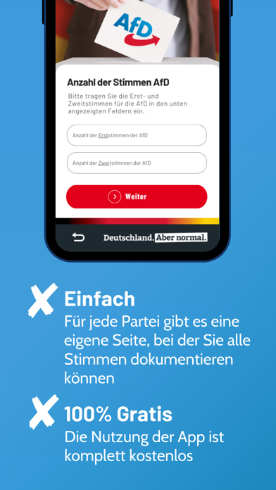 AfD Wahlbeobachtung Screenshot