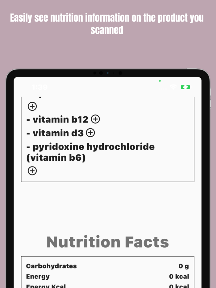 Food Alert Avoid allergies