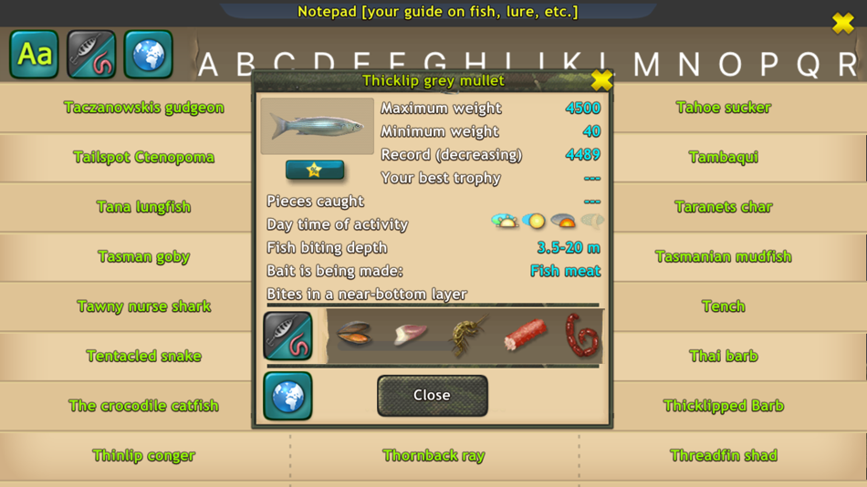 #7. Fishing: World of Fishers (iOS) 由: Pavel Mitrofanov