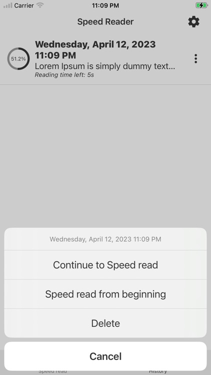 Speed Reader for Speed Reading screenshot-5