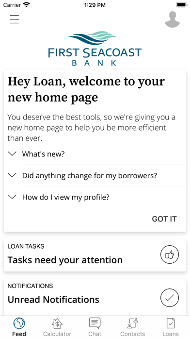 First Seacoast Bank Mortgage Screenshot