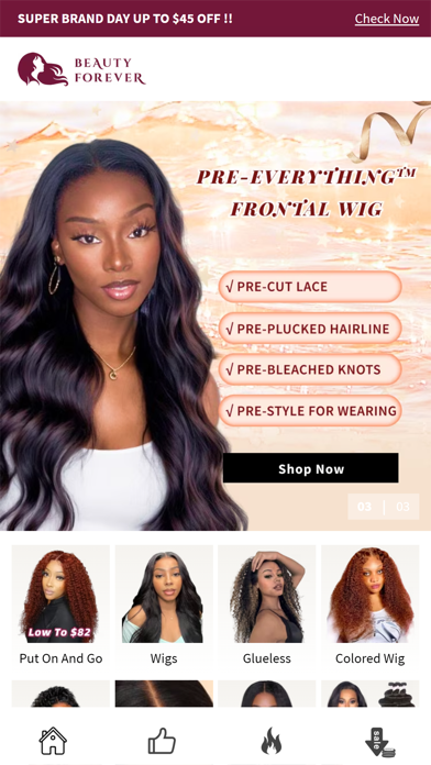 Shop Beauty Forever Hair Screenshot