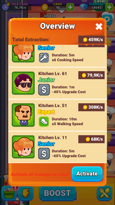 Food Restaurant Tycoon Screenshot