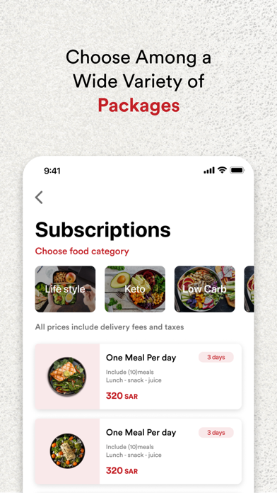 3Peach Meals Screenshot