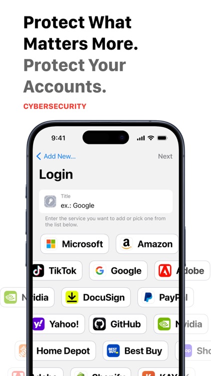 Passwords App