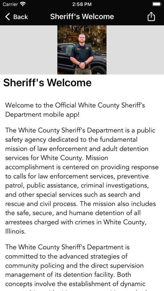 #3. White County Sheriff IL (iOS) 由: White County Sheriff IL