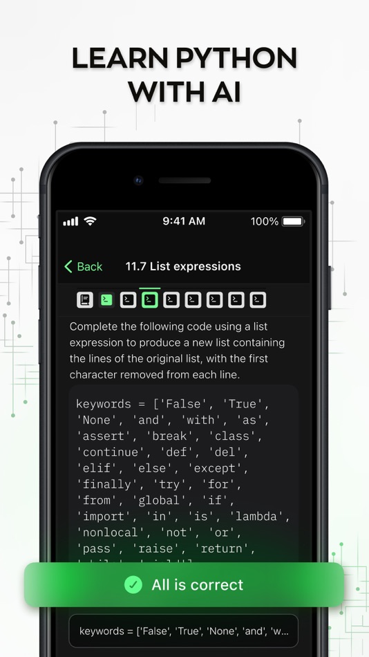 Python Coding: Learning Hub - 1.0.2 - (iOS)