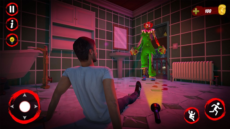 Scary Clown : Horror Escape 3D screenshot 3