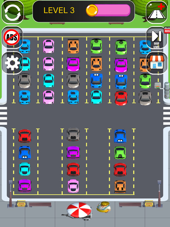 Car Sort Puzzle - Color Gameのおすすめ画像3
