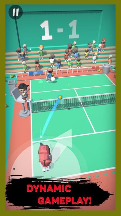 World of Tennis Tournament 3D Screenshot