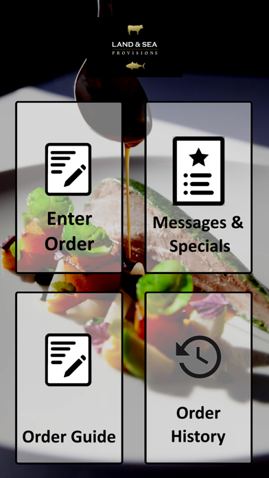 Land & Sea Provisions Screenshot