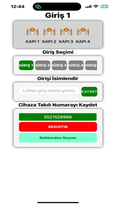 T800-801 Kullanıcı Screenshot