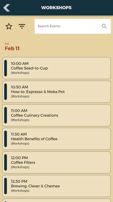 San Antonio Coffee Festival Screenshot