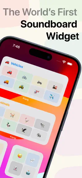Game screenshot Klang - Sound Board Widget apk
