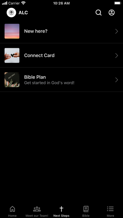 Authentic Life Church Screenshot