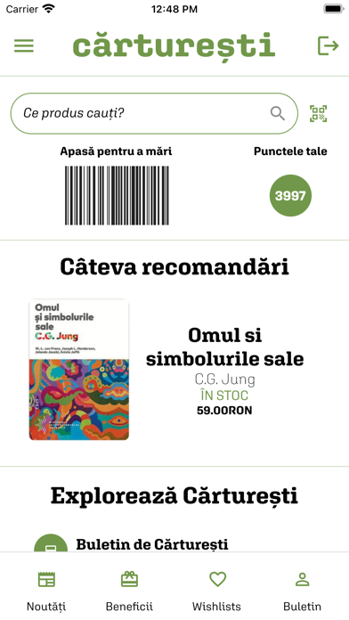Buletin de Cărtureşti Screenshot