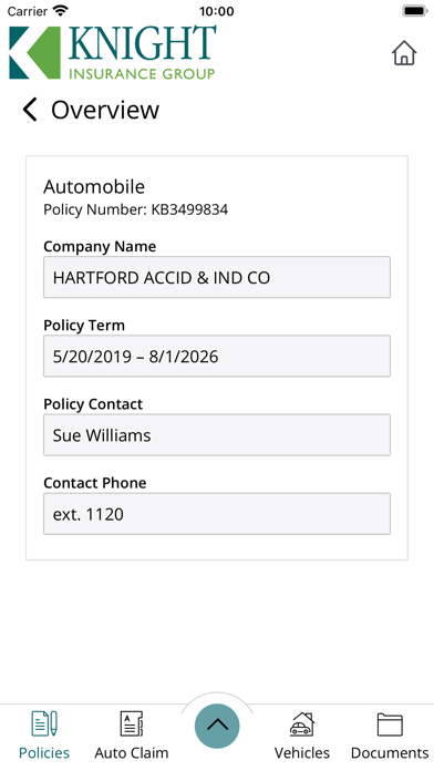 Knight Insurance Group Screenshot