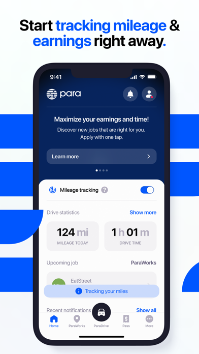 Para – Gig Drivers Earn More Screenshot