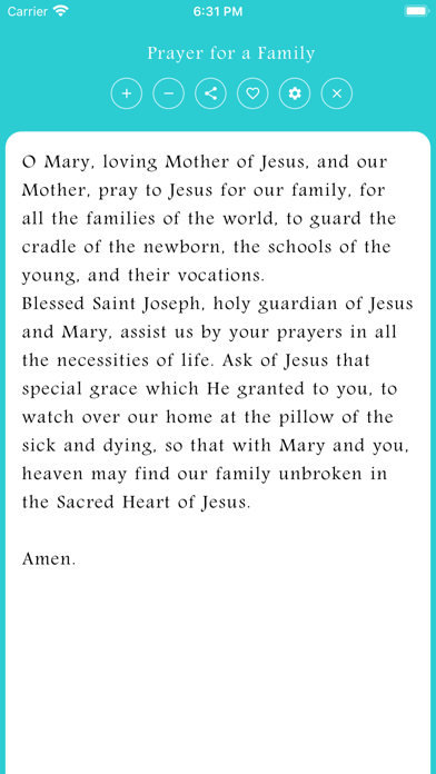 Prayers To Mary Screenshot