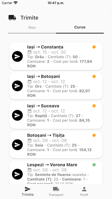 BRIO Transport Screenshot
