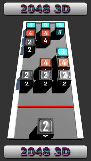 2048 Cube - Merge Number Game screenshot 3