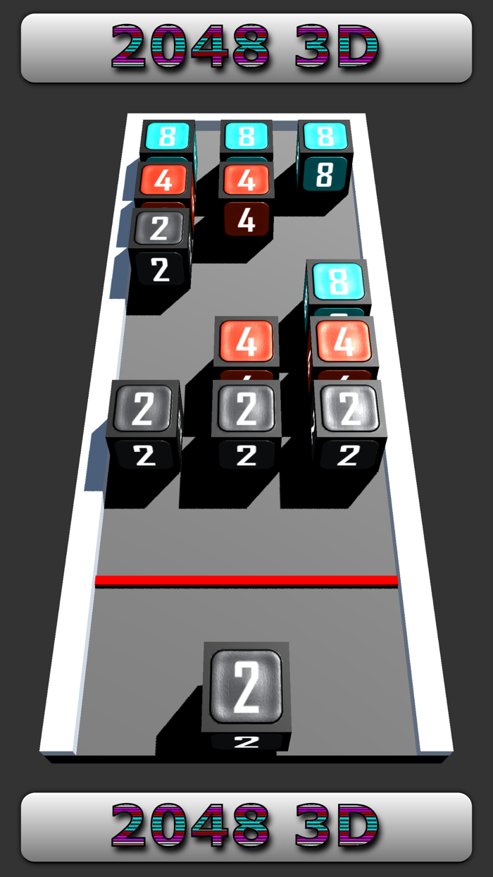 2048 3D - Original Cube Game