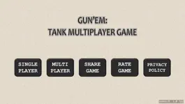 Game screenshot Gun'em: Tank Multiplayer Game mod apk