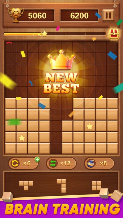 Block Puzzle Wood Blast screenshot-4